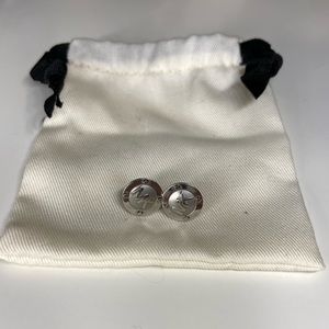 Michael Kors Heritage Astor Button Stud Earrings